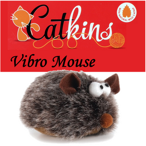 Vibro Mouse - Brown & Grey