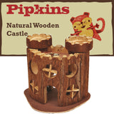 54031 - Natural Wooden Castle