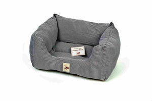 Bed Square Puppy - Checked Brown Precious Paws 50 x 30 x 20cm