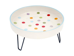 Spots & Dots Bird Bath