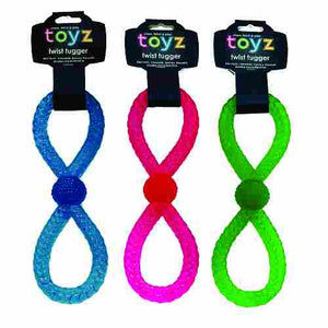 Toyz Twist Tugger - Blue/Green/Pink