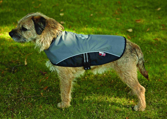 PF OP Dog Coat - MED Grey 35cm