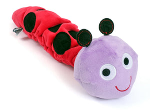 Lindy Ladybug - Tough Latex & Plush with squeaker PF