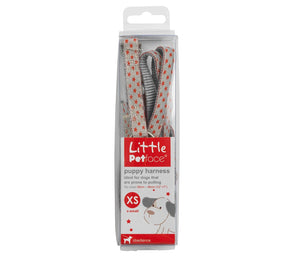 Harness Dog - Red Stars Little Petface XS