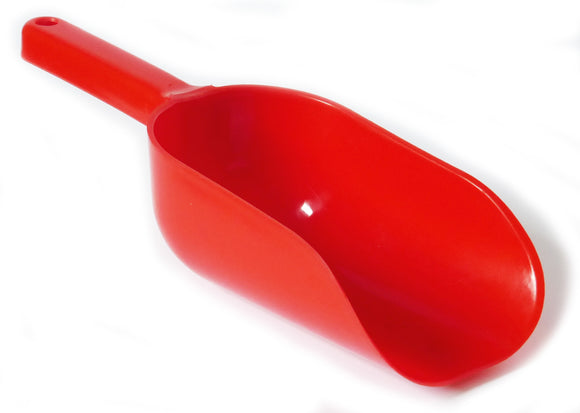 Food Scoop - Red Plastic