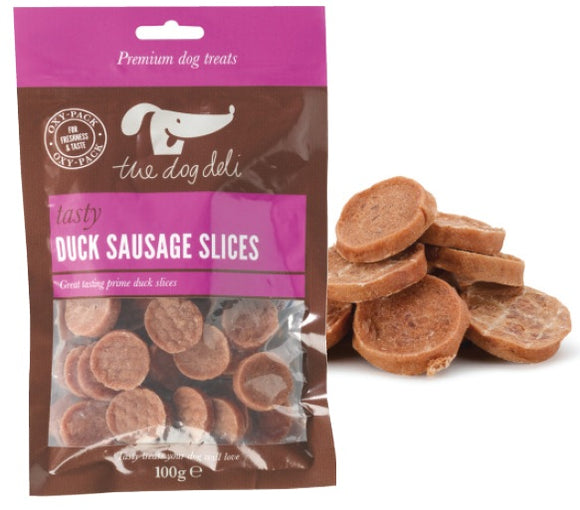 Duck Sausage Slices - 100g