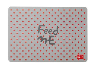 Placemat - Feed Me with Red Stars 43cm X 30cm