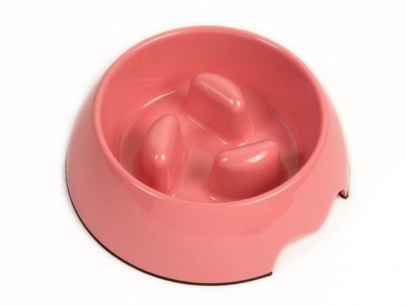 Bowl Dog Anti Gulping - Pink LRG 900ml