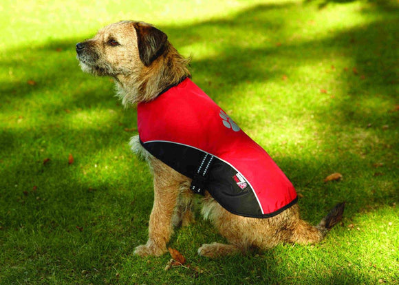 PF OP Dog Coat - MED Red 35cm