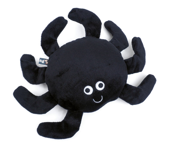 Izzy Spider - Super Tough Rubber & Plush with squeaker PF