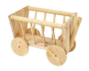 54020 - Hay Cart Wooden 20x12x14cm