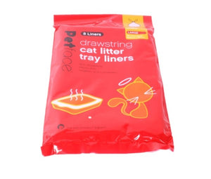 Litter Tray Liner Drawstring - LRG 8cps