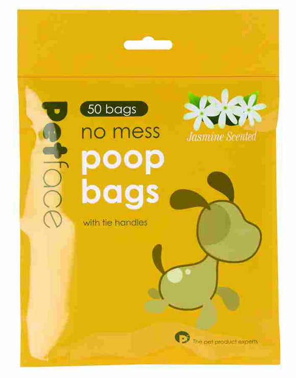 Poop Bags - Jasmine Scented  50pcs