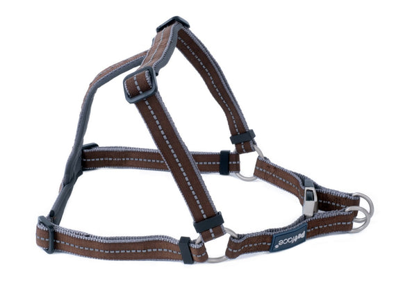 Signature Padded Harness - Brown LRG