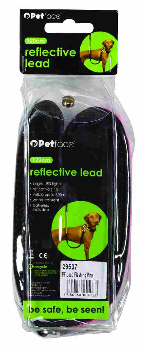 Lead Dog - Flashing Pink Reflective